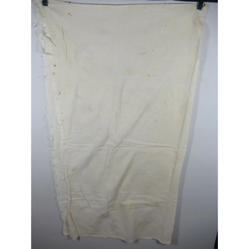 Antique Woodstock Mills 100 lb. Feed Sack Seymour Indiana Lightweight Cotton